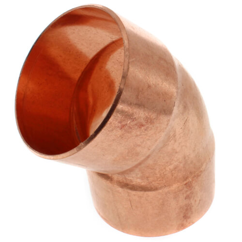 4" Copper 45Â° Elbow