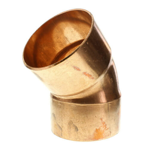 6" Copper 45Â° Elbow
