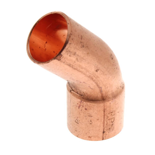 5/8" FTG x Copper 45Â° Street Elbow