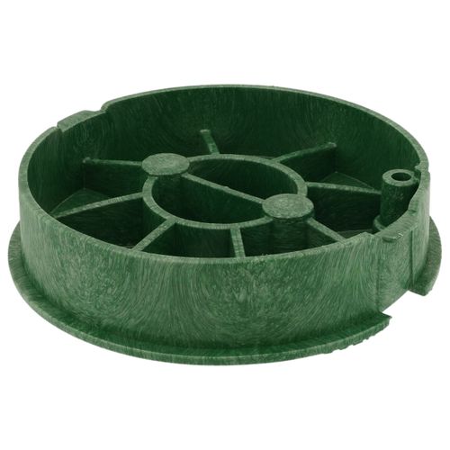 10" Round Pro-Spec Sewer Cover for 10" Valve Boxes (Green)