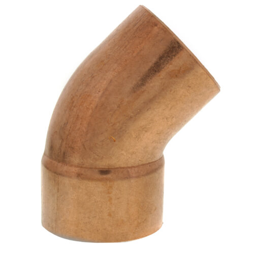 2-1/2" FTG x Copper 45° Street Elbow