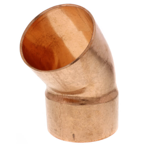 4" FTG x Copper 45Â° Street Elbow