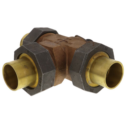 Three Way Diverting Valve, 1-1/4" Copper (Female)