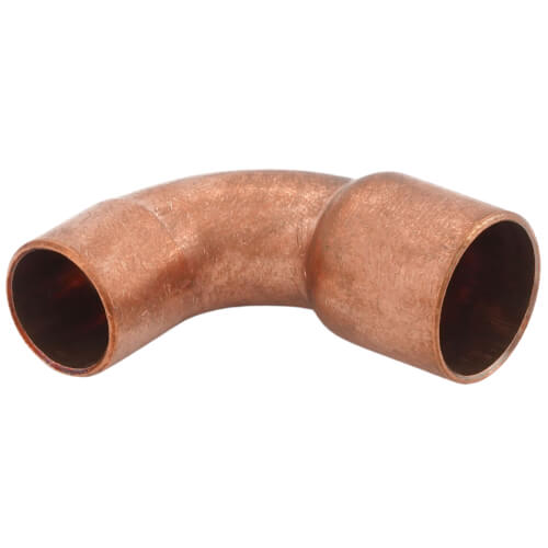 1/2" x 3/8" Copper 90° Elbow