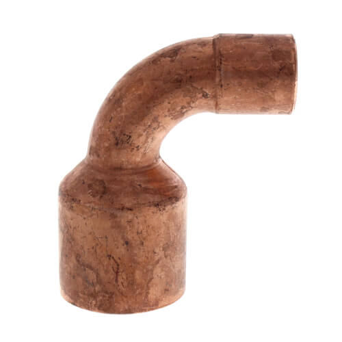 1" x 1/2" Copper 90° Elbow