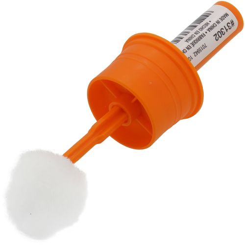 1" Adjustable Orange Plastic Dauber w/ 1-1/2" Ball