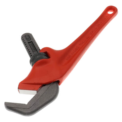 E-110, 9-1/2" Offset Hex Pipe Wrench 2 E-110, 9-1/2" Offset Hex Pipe Wrench