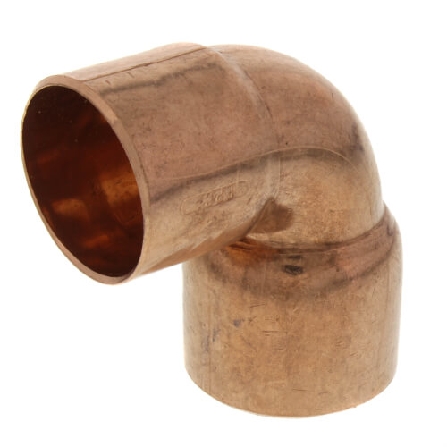 1-1/2" x 1-1/4" Copper 90° Elbow