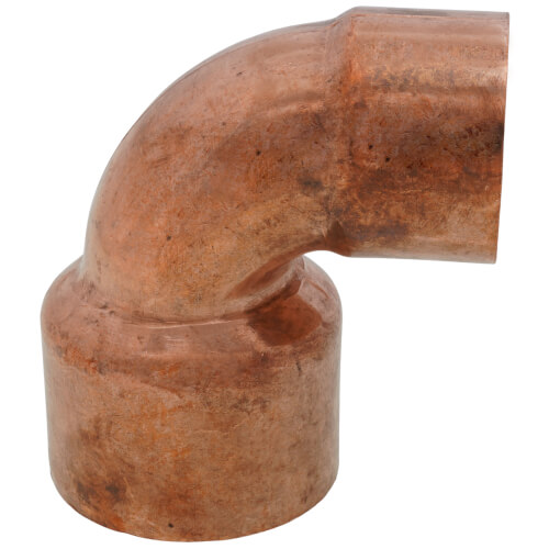 2" x 1-1/2" Copper 90° Elbow