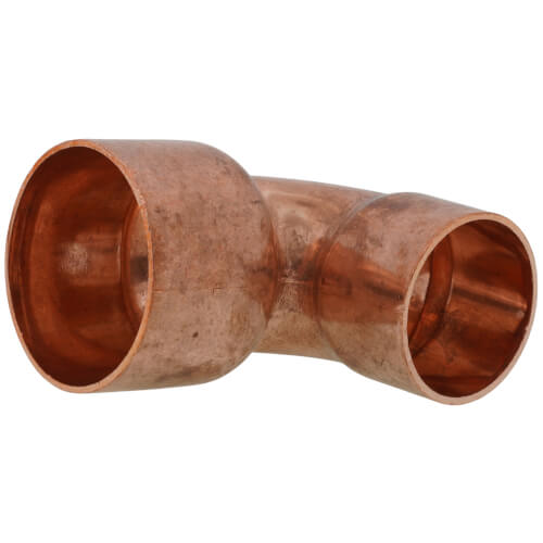 2" x 1-1/2" Copper 90° Elbow