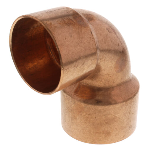 2-1/2" x 2" Copper 90Â° Elbow