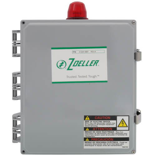 Simplex Pivot Pump Control & Alarm System, 15-20A, (115/200-230V)