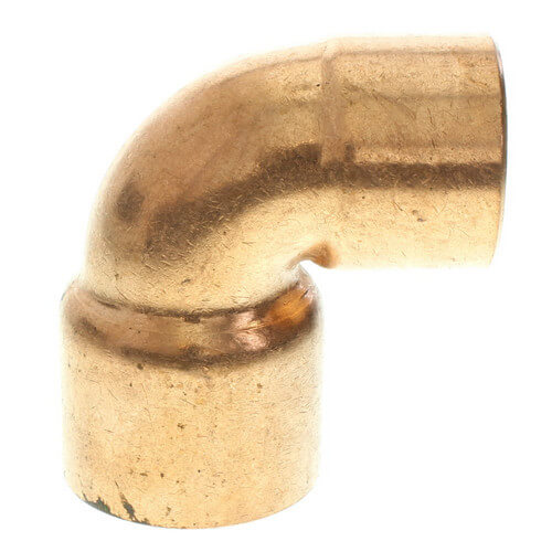 3" x 2-1/2" Copper 90° Elbow