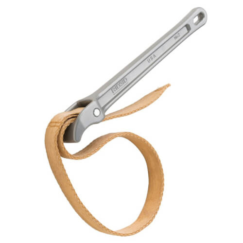11-3/4" Aluminum Strap Wrench with 30" x 1-1/8" Strap