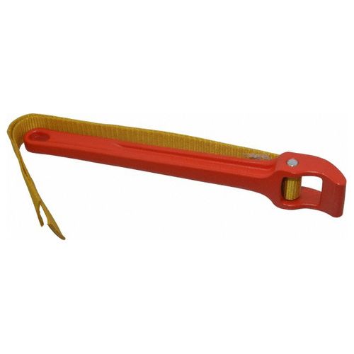 Aluminum Strap Wrench w/ 17" x 1-1/6" Strap, Max Pipe Capacity 2\