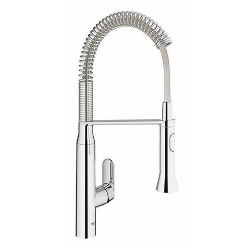 K7 Medium Single-Handle Semi-Pro Dual Spray Kitchen Faucet 1.75 Gpm (Chrome)