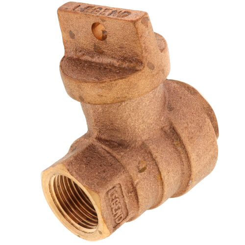 3/4" FNPT x FNPT Curb Stop - T-5500NL (No Lead Bronze)