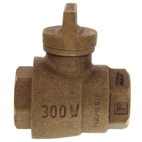 1" FNPT x FNPT Curb Stop T-5500NL (No Lead Bronze)