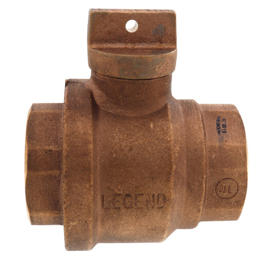 2" FNPT x FNPT Curb Stop - T-5500NL (No Lead Bronze)