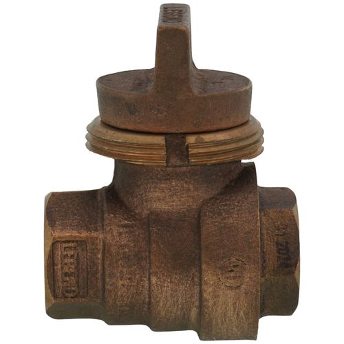 3/4" FNPT x FNPT Minneapolis Pattern Curb Stop - T5500MPNL (No Lead Bronze)