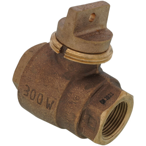 1" FNPT x FNPT Minneapolis Pattern Curb Stop - T-5500MPNL (No Lead Bronze)