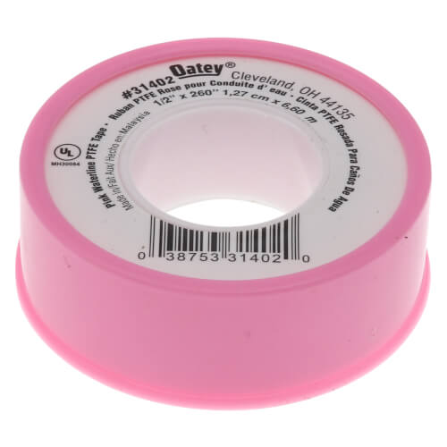 1/2" x 260" PTFE Pink Thread Seal Tape
