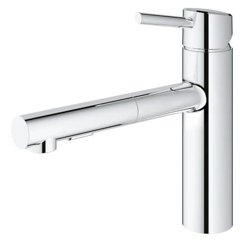 Concetto Single-Handle Pull-Out Kitchen Faucet Dual Spray 1.5 GPM (StarLight Chrome)