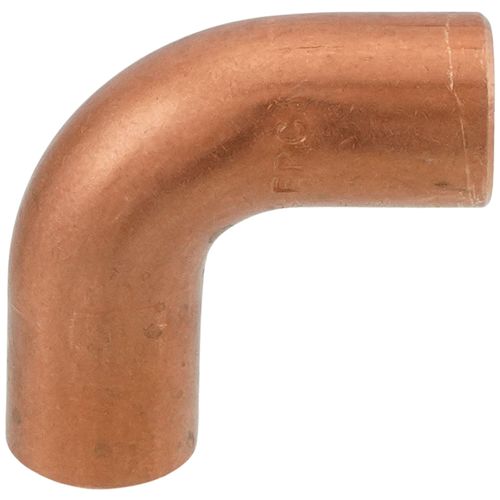 3/8" Copper 90-Degree Short Radius Elbow (FTG x FTG)