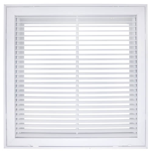 20" x 20" (Wall Opening Size) Steel Return Air Filter Grille (96AFB2 Series)