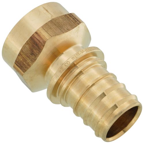 1" EVERLOC+ x 1" NPT Brass Female Adapter (Lead Free)