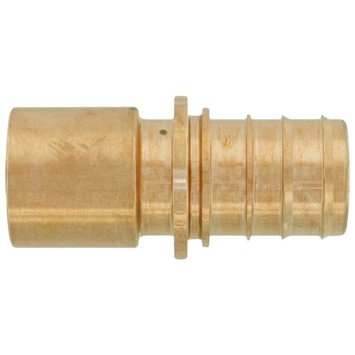 1" EVERLOC+ x 1" Male Sweat Copper Pipe Brass Adapter (Lead Free)