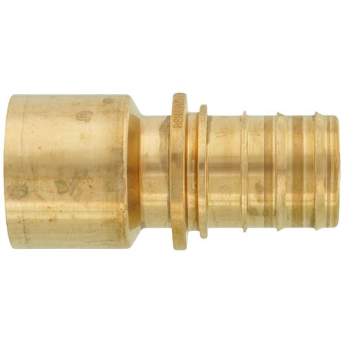 1" EVERLOC+ x 1" Female Sweat Copper Pipe Brass Adapter (Lead Free)