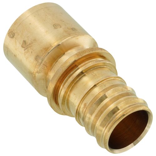 1" EVERLOC+ x 1" Female Sweat Copper Pipe Brass Adapter (Lead Free)