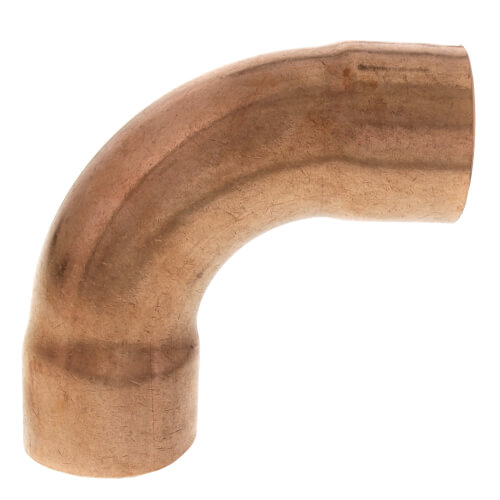 1-1/2" Copper 90° Long Turn Elbow