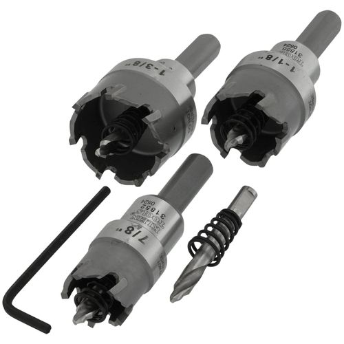 4-Piece Carbide Hole Cutter Kit