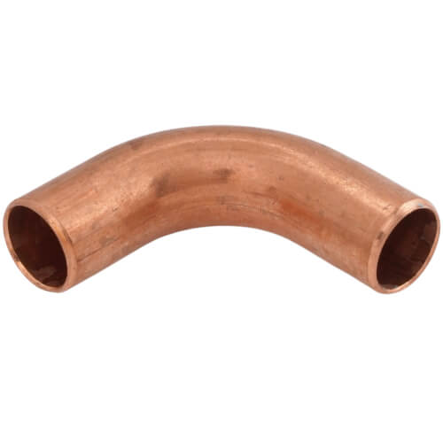 3/8" Copper 90-Degree Long Turn Elbow (FTG x FTG)