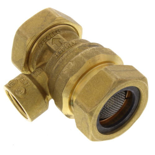 1/2" Brass Backflow Preventer (Union FNPT)