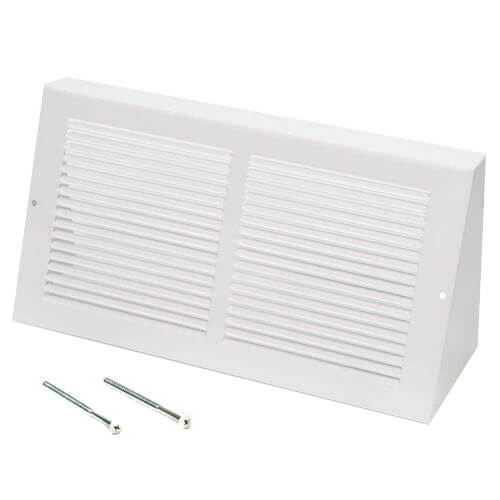30" x 8" Golden Sand Baseboard Return Air Grille (658 Series)