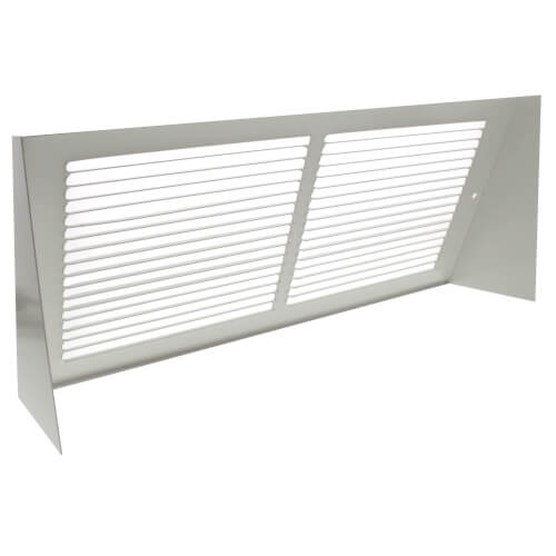 30" x 8" Golden Sand Baseboard Return Air Grille (658 Series)