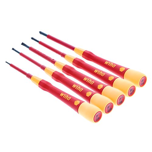 5-Piece Insulated PicoFinish Precision Screwdriver Set 3 5-Piece Insulated PicoFinish Precision Screwdriver Set