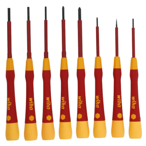 8-Piece Insulated PicoFinish Precision Screwdriver Set