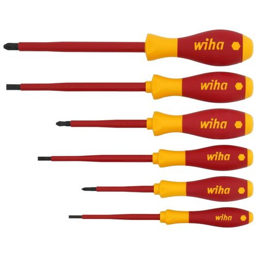 6-Piece Insulated SoftFinish Slotted & Phillips Screwdriver Set