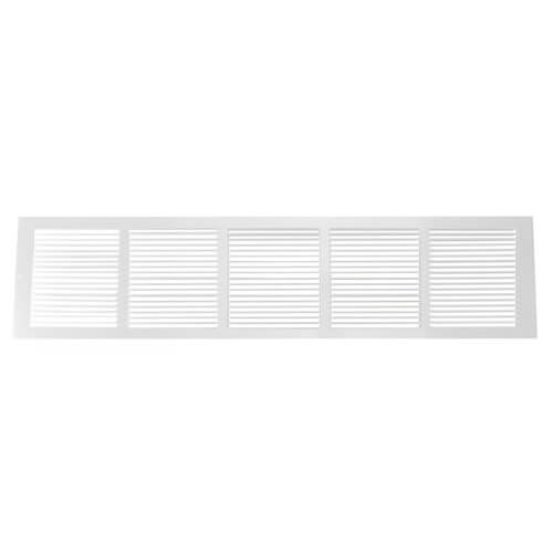 32" x 10" (Wall Opening Size) White Return Air Grille (650 Series)