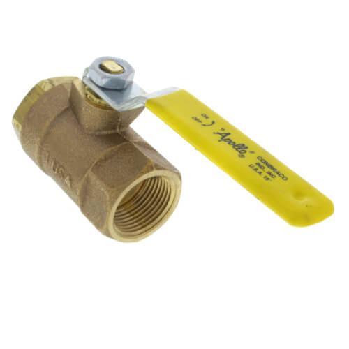 1" FNPT Regular Port Manual Bronze Ball Valve 3 1" FNPT Regular Port Manual Bronze Ball Valve