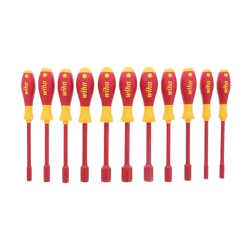 11 Piece Insulated SoftFinish Nut Driver Set - Inch