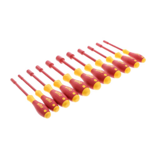 11 Piece Insulated SoftFinish Nut Driver Set - Inch