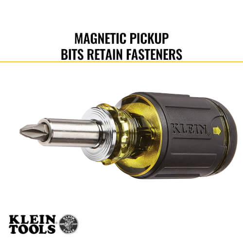 8-in-1 Multi-Bit Adjustable Length Stubby Screwdriver 4 8-in-1 Multi-Bit Adjustable Length Stubby Screwdriver