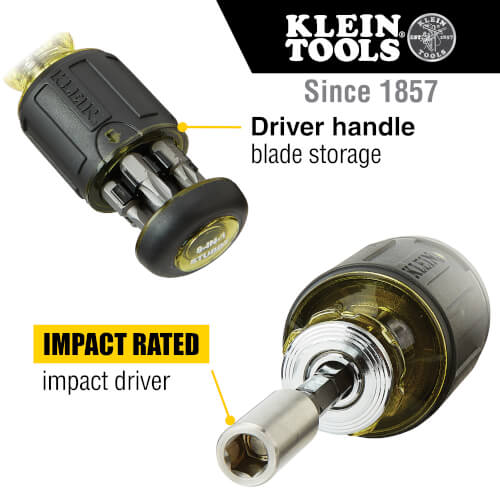 8-in-1 Multi-Bit Adjustable Length Stubby Screwdriver 5 8-in-1 Multi-Bit Adjustable Length Stubby Screwdriver