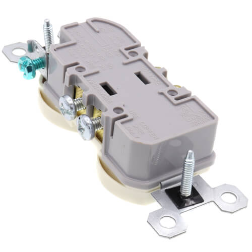 Tamper-Resistant Duplex Receptacle, NEMA 5-15R - Brown (15A, 125V)