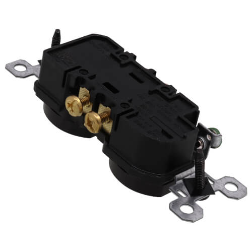Weather-Resistant Duplex Receptacle, NEMA 5-15R - Brown (15A, 125V)